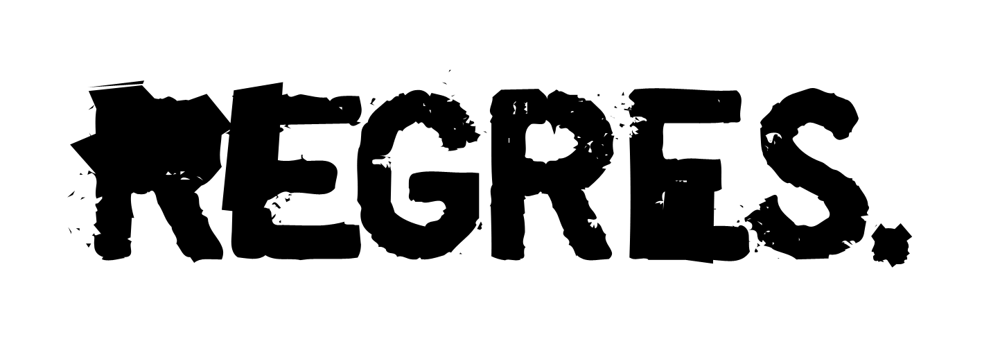 Logotyp z tekstem REGRES.